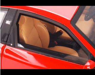Fiat Coupé 2.0 Turbo 20v 1996 Rosso Speed Laudoracing 1:18 Resinemodell (Türen, Motorhaube... nicht zu öffnen!)
